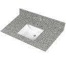 MSI Argento Grigio Vanity Top With Sink