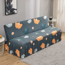 GobekUsa Elastic Armless Futon Bed Sofa Cover Slipcover