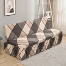 GobekUsa Elastic Armless Futon Bed Sofa Cover Slipcover