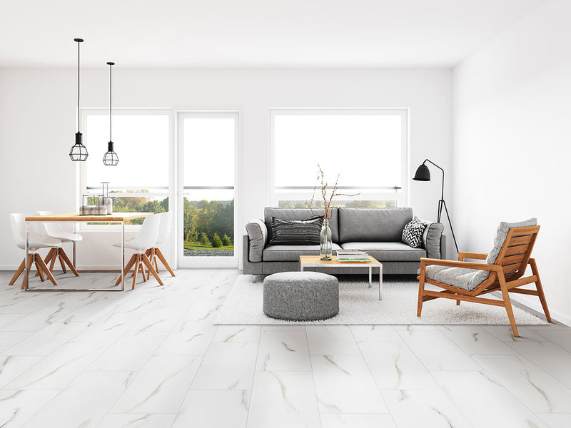 MSI Aria Bianco Porcelain Wall and Floor Tile