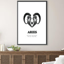 Aries - White Canvas