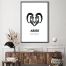 Aries - White Canvas