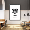 Aries - White Canvas