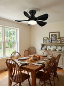 Arilia Small Blade Ceiling Fan Light