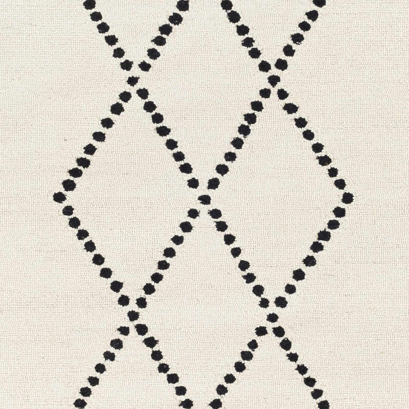 Tamayo Cream&Black Wool Rug