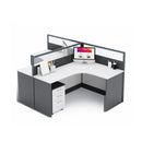 Arlo · L-Shaped Cubicle Workstation
