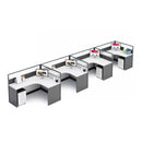 Arlo · L-Shaped Cubicle Workstation