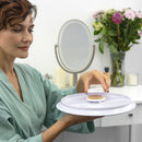 Towel Warmer w/ Aromatherapy Diffuser & Lavender Essential Oil 10ml