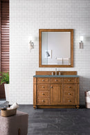 James Martin Bristol 48" Single Bathroom Vanity, Saddle Brown
