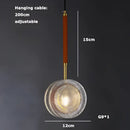 GobekUsa Crystal LED Ceiling Chandelier - Dimmable Art Deco Pendant Light