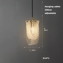 GobekUsa Crystal LED Ceiling Chandelier - Dimmable Art Deco Pendant Light