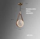 GobekUsa Crystal LED Ceiling Chandelier - Dimmable Art Deco Pendant Light