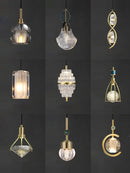 GobekUsa Crystal LED Ceiling Chandelier - Dimmable Art Deco Pendant Light