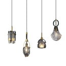 GobekUsa Crystal LED Ceiling Chandelier - Dimmable Art Deco Pendant Light