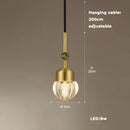 GobekUsa Crystal LED Ceiling Chandelier - Dimmable Art Deco Pendant Light