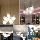 GobekUsa Art Deco Glass Bubble Chandelier: Customized for Living Room, Dining Room, Bar