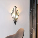 GobekUsa Diamond Shape Modern Wall Light Wall Sconce for Bedroom Dining Room