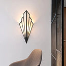 GobekUsa Diamond Shape Modern Wall Light Wall Sconce for Bedroom Dining Room