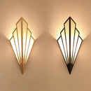 GobekUsa Diamond Shape Modern Wall Light Wall Sconce for Bedroom Dining Room