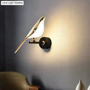 GobekUsa Nordic Art Deco LED Swan Wall Lamp  for Bedroom Bedside wall Living Room Hallway Indoor Lighting