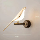 GobekUsa Nordic Art Deco LED Swan Wall Lamp  for Bedroom Bedside wall Living Room Hallway Indoor Lighting