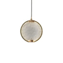 GobekUsa Glass Horo LED Pendant Light - Art Deco Signal Headlight for Home, Bar, Kitchen