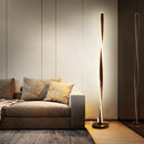GobekUsa Art Deco Spiral Shade Floor Lamp - Modern Minimalist Stand Light