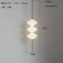 Art Deco White Glass Pendant Light With Gold Metal Wire