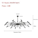 GobekUsa Art Pendant Chandelier - Nordic LED Indoor Lighting Fixture