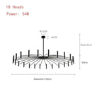 GobekUsa Art Pendant Chandelier - Nordic LED Indoor Lighting Fixture