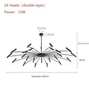 GobekUsa Art Pendant Chandelier - Nordic LED Indoor Lighting Fixture