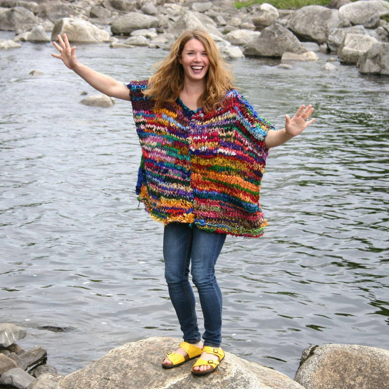 Artfully Yours Poncho Knit Kit