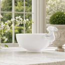 Porcelain Climbing Bunny Candy / Dip Bowl by Arthur Court Designs