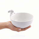 Porcelain Climbing Bunny Candy / Dip Bowl