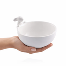 Porcelain Climbing Bunny Candy / Dip Bowl by Arthur Court Designs