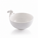 Porcelain Climbing Bunny Candy / Dip Bowl
