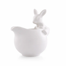 Porcelain Climbing Bunny Creamer by Arthur Court Designs