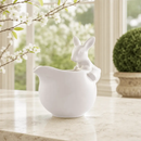 Porcelain Climbing Bunny Creamer by Arthur Court Designs