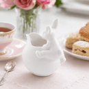 Porcelain Climbing Bunny Creamer by Arthur Court Designs