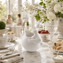 Porcelain Climbing Bunny Creamer by Arthur Court Designs