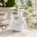 Porcelain Climbing Bunny Creamer by Arthur Court Designs