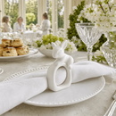 Porcelain Climbing Bunny Napkin Rings - Set of 4 by Arthur Court Designs