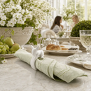 Porcelain Climbing Bunny Napkin Rings - Set of 4 by Arthur Court Designs
