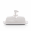 Porcelain Sitting Bunny Butter Dish by Arthur Court Designs