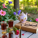 Butterfly 24 Gold Plated Glass Mug