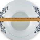 Butterfly Glass Salad Bowl