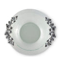 Butterfly Glass Salad Bowl