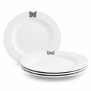 Butterfly Melamine Lunch Plates - Set of 4 by Arthur Court Designs