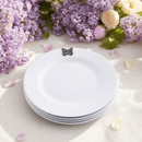 Butterfly Melamine Lunch Plates - Set of 4 by Arthur Court Designs