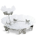 Butterfly Stand Acrylic Bowl 16
